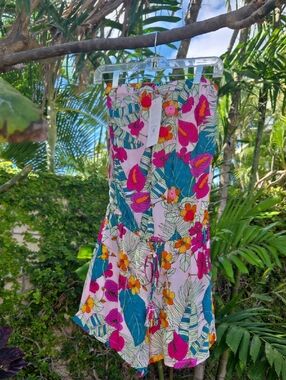 Taj by Sabrina Crippa Pink Jungle Romper